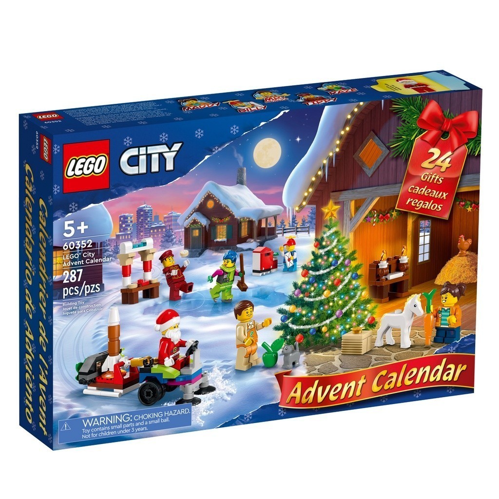 LEGO 60352 樂高城市驚喜月曆 (2022) 城市系列【必買站】樂高盒組