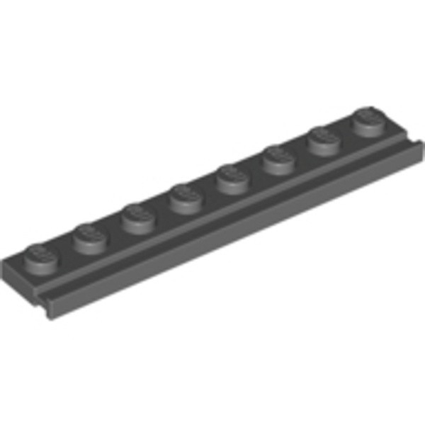 LEGO零件 變形平板磚 1x8 深灰色 4510 4210967【必買站】樂高零件