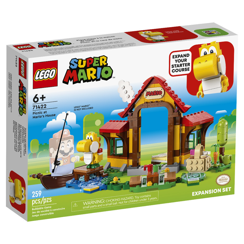 LEGO 71422 瑪利歐之家野餐趣 超級瑪利歐系列【必買站】樂高盒組
