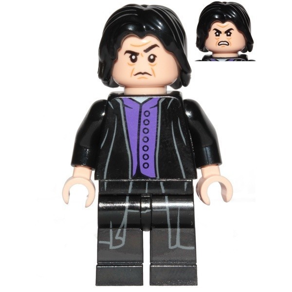 LEGO人偶 HP134 哈利波特系列 Severus Snape (75956, 75953)【必買站】 樂高人偶