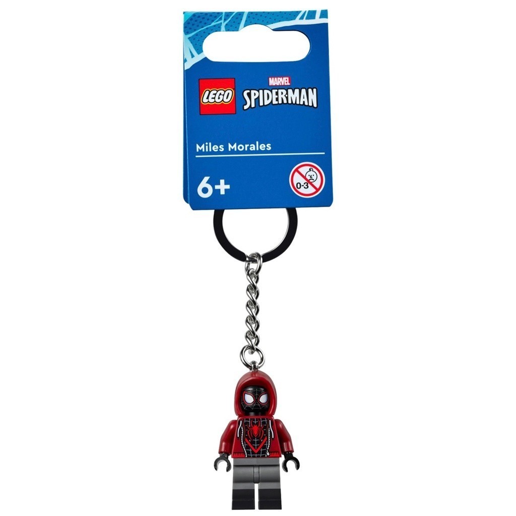 LEGO 854153 蜘蛛人 (Miles Morales) 人偶鑰匙圈【必買站】樂高鑰匙圈