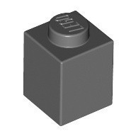 LEGO零件 基本磚 1x1 3005 深灰色【必買站】樂高零件