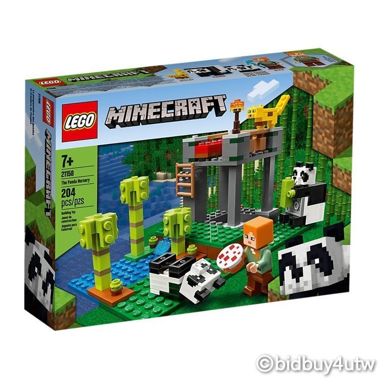LEGO 21158 The Panda Nursery 當個創世神系列【必買站】樂高盒組