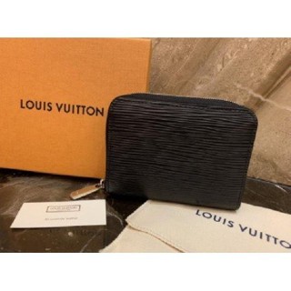 伊伊二手-Louis Vuitton LV M60152黑色 M61206粉色 水波紋 拉鍊零錢包