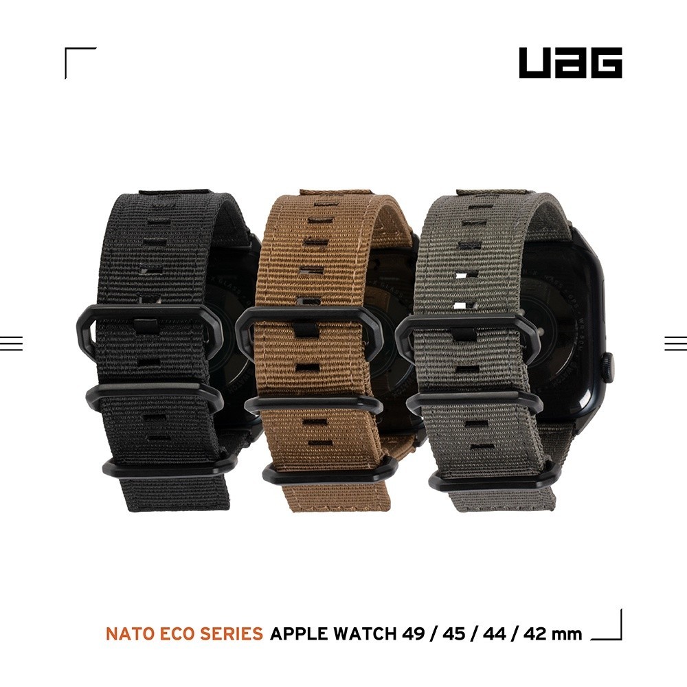 【UAG】新品上市 Apple Watch 42/44/45/49mm Nato尼龍錶帶｜現貨供應中｜北市實體經銷商