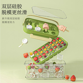 💫臺灣出貨💫製冰盒 冰塊模具 儲冰盒 脫模製冰盒 矽膠冰盒模具 卡通DIY冰塊盒 凍冰塊神器 造型製冰盒