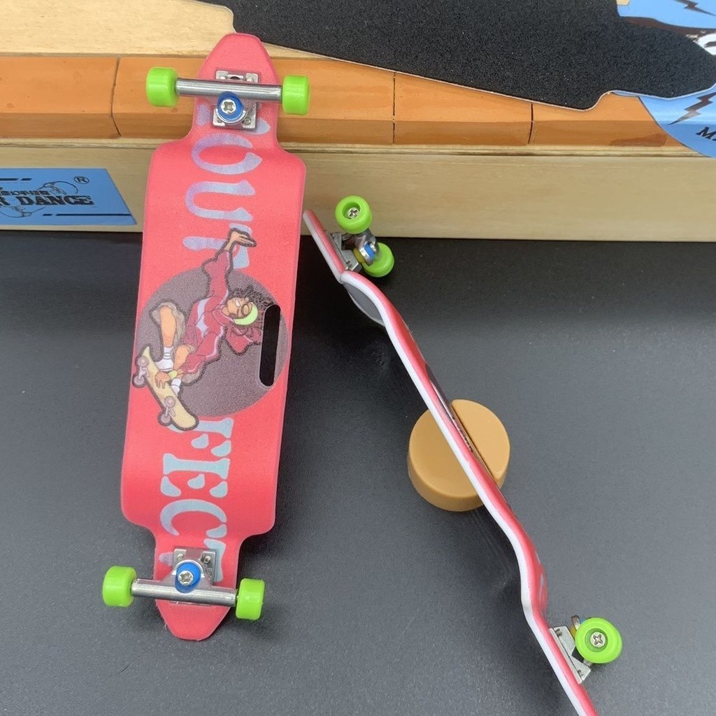熱賣中#手指滑板入門級異形板自創創新新奇玩具滑板 方底座分體橋正版