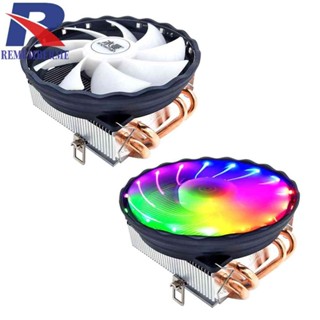 ♟Snowman PC 電腦冷卻器 4 熱管 CPU 散熱器 12V 3Pin 適用於