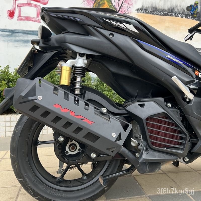 🛵機車 機車排氣管 機車排氣管防燙蓋 防燙蓋 排氣管 NVX155改裝排氣防燙罩 消音器保護蓋隔熱罩 無損安裝