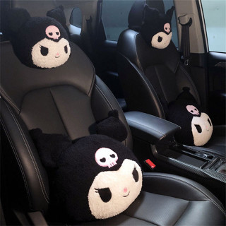 💞千禧百貨生活館💞 汽車百貨 可愛汽車頭枕靠墊卡通庫洛米護頸枕車載座椅腰枕車用靠枕車內枕頭