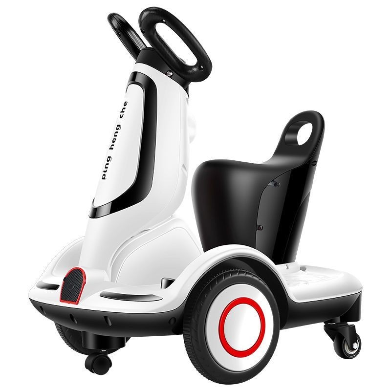 熱賣*XIGEG兒童電動車平衡車飄逸車遙控車小孩玩具車可坐人摩托卡丁車gin22