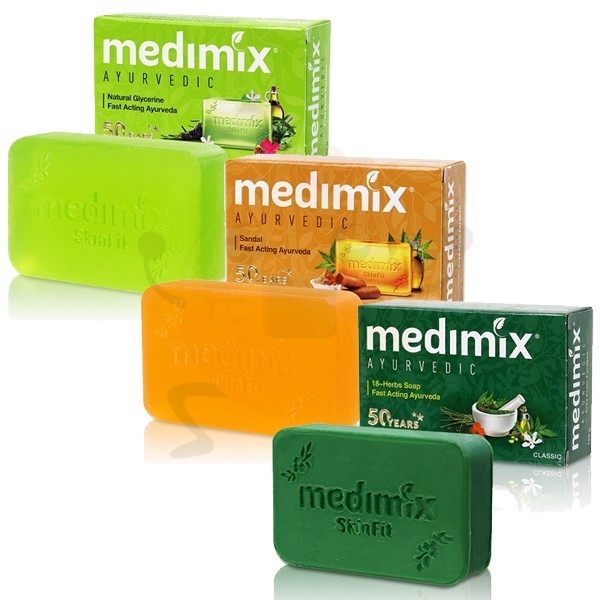 MEDIMIX 美黛詩 印度綠寶石皇室藥草浴 美肌皂 125g 草本/寶貝/檀香 三款供選【小元寶】超取