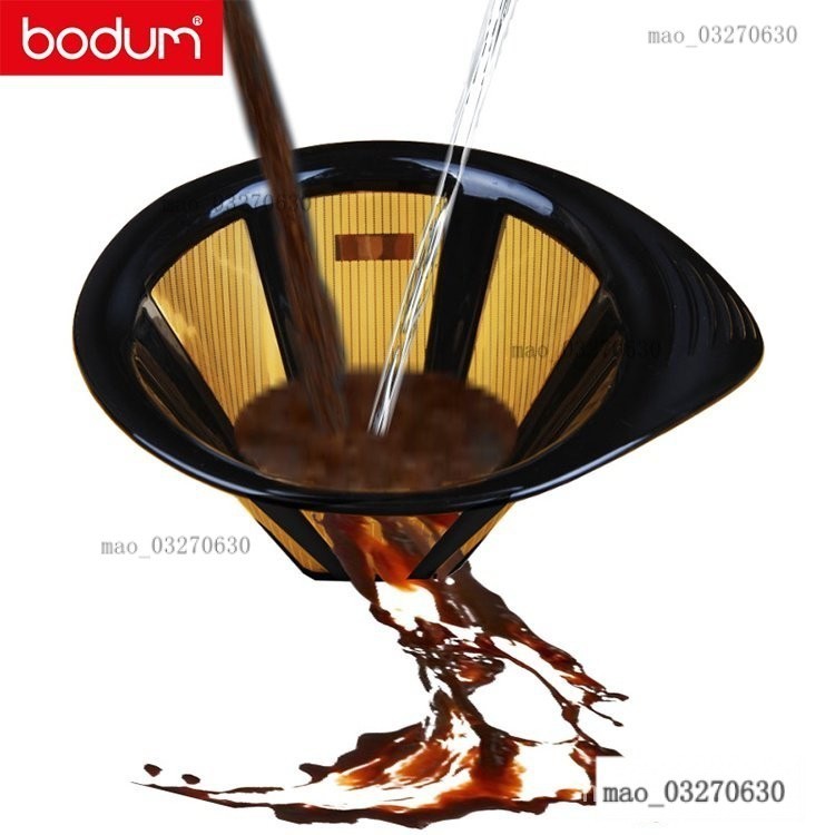 【臺灣熱賣】Bodum-波頓咖啡機泡茶咖啡不鏽鋼過濾網免濾紙法壓壺保溫杯配件 QJCQ