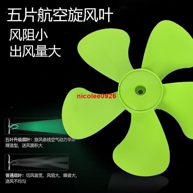 qw*18寸風扇葉450豪華通用工業風扇ABS風扇葉商務電風扇塑料葉片原廠