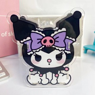 【桃園發貨 限時下殺】卡通庫洛米美樂蒂筆筒ins高顏值大容量雙面亞克力學生桌面收納盒