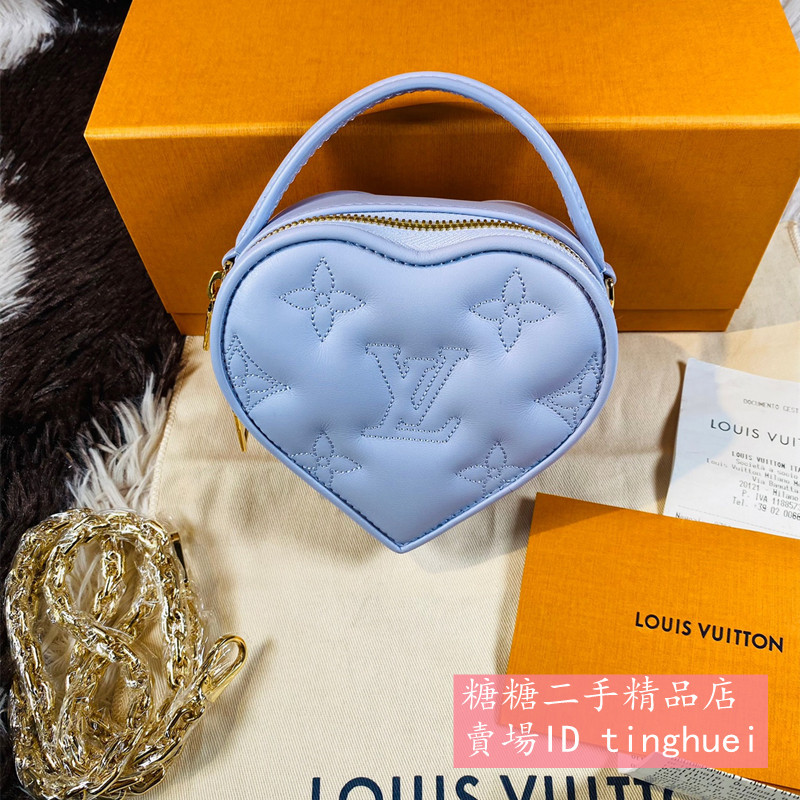 糖糖二手 LV 路易威登 POP MY HEAQT POUCH 愛心包 手提單肩斜跨包 女款 M82041