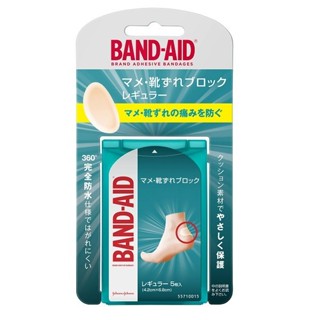 Band-Aid 腳跟保護貼 5入【三友藥妝Tomod's】