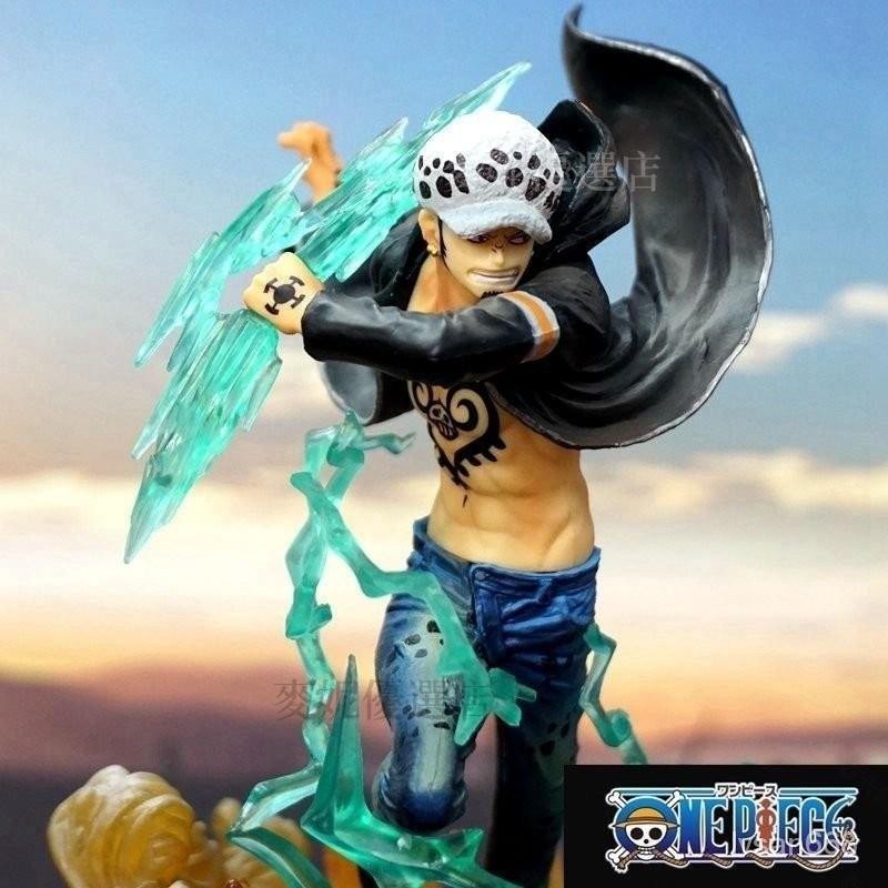 【台灣出貨】海賊王F.ZERO超激戰 羅 特拉法爾加羅伽馬刀戰鬥模型擺件手辦玩具