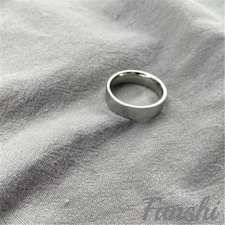 Fanshi｜鈦鋼戒指｜素圈指環 情侶對戒 尾戒女 轉運戒指 男生戒指 戒指男 復古戒指 情侶戒指 食指戒指 男戒 指環