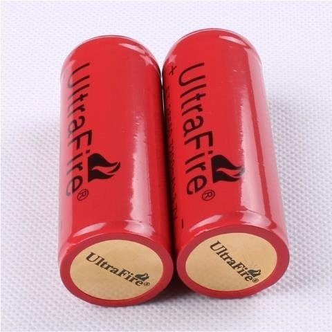 手電電池 Ultrafire26650 電池 帶保護板7200毫安大容量T6L2強光手電筒3.7V