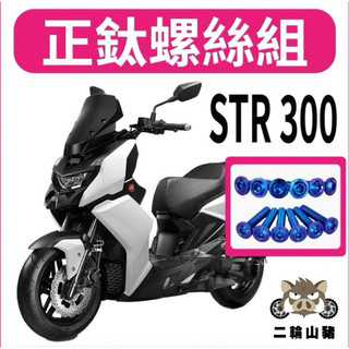 二輪山豬🌟AEON STR 全車螺絲 鈦合金螺絲 鐵板牙 車殼螺絲 鐵板牙螺絲 空濾螺絲 STR 250 300 特仕版