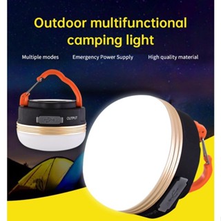 LED Camping Lamp Magnetic Tent Camping Light Portable Mini S