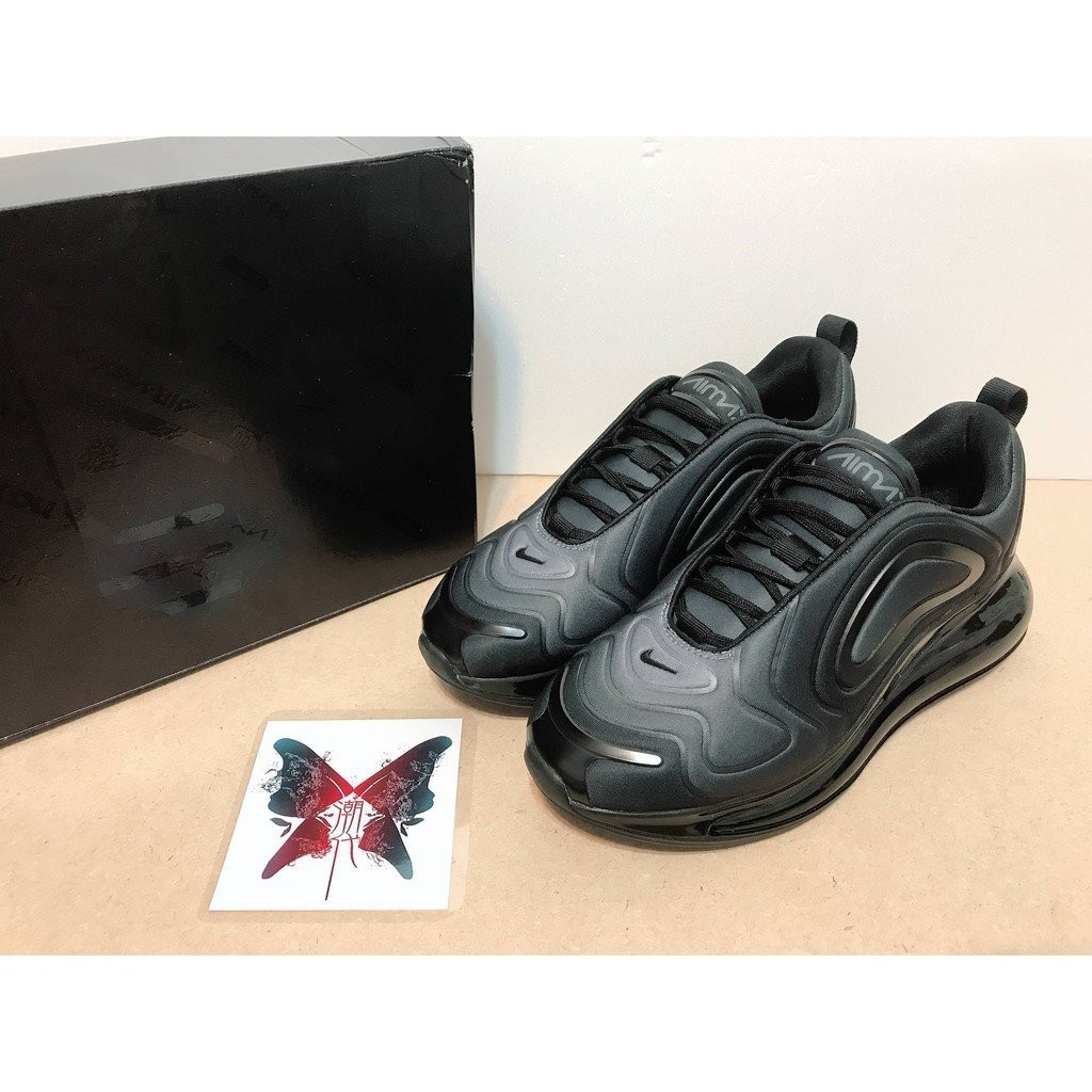 現貨 Nike Air Max 720 Triple Black 黑色 全黑 黑魂 全氣墊 男鞋 AO2924-004