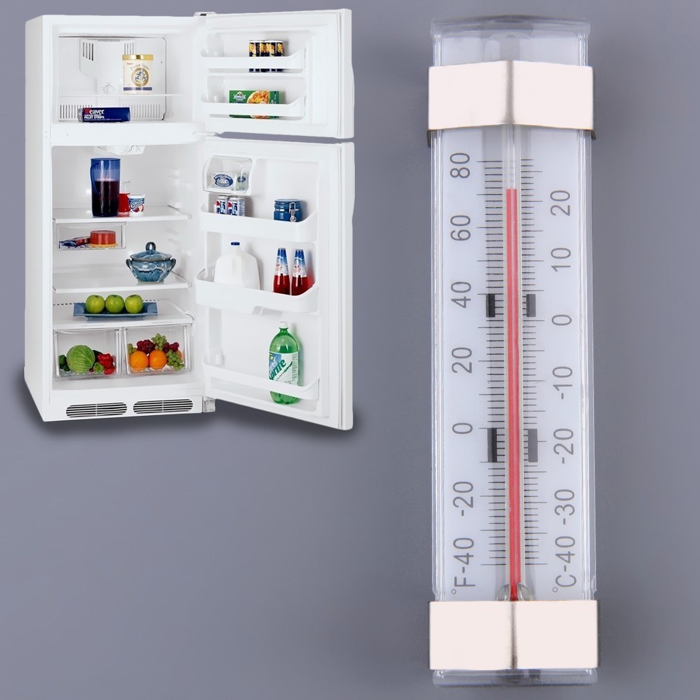 雉恩🥰現貨 冰箱溫度計 冰箱溫度計 冷藏 冷凍 溫度表 新廚房架子冰箱冰箱傳統溫度溫度計