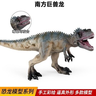 🎊新品下殺🎊模擬實心模型 兒童實心 南方巨獸 恐龍模型 霸王龍 巨獸龍 恐龍玩具