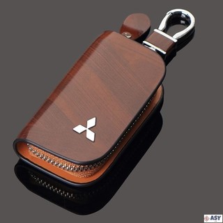 適用於MITSUBISHI 三菱 XPANDER TRITON OUTLANDER ASX 高品質手工無鑰匙遙控真皮汽車