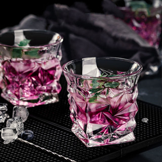 高檔歐式水晶玻璃威士忌冰球洋酒杯子創意個性ins風6個套裝酒具杯