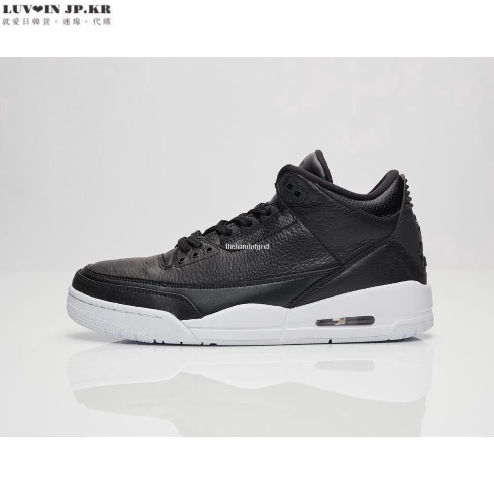 【日韓連線】Jordan Brand Air Jordan 3 Retro 黑 大魔王 籃球 136064-020休閒鞋