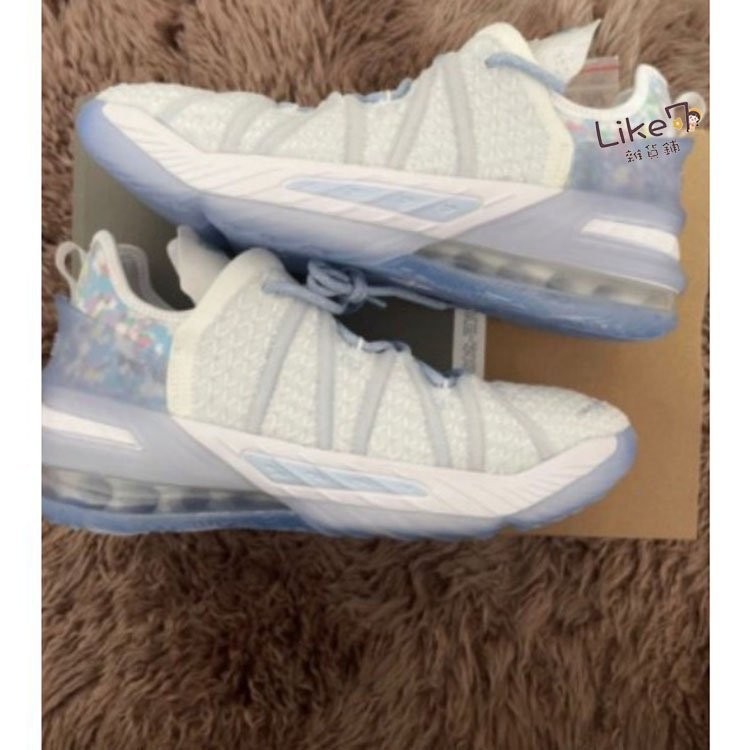 現貨 Nike Lebron 18 "Blue Tint" 冰藍 冰淇淋 休閒鞋 籃球鞋 Ct4677-400