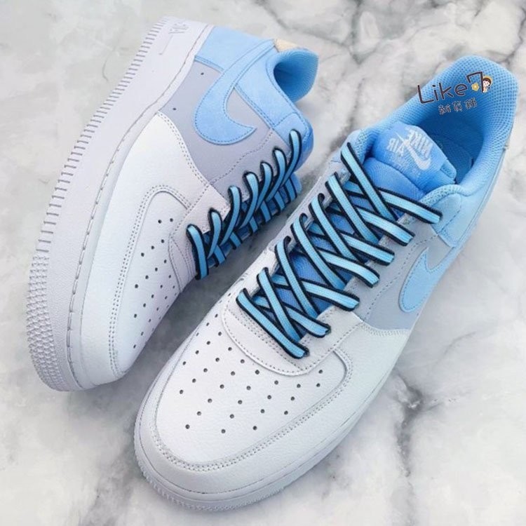 Nike Air Force 1 Low "Psychic Blue " 白灰藍 籃球鞋 白藍 Cz0337-400