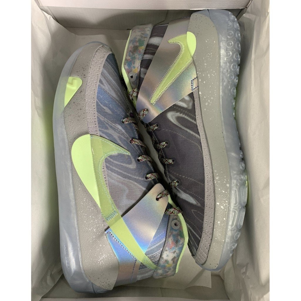 Nike KD13 EP 玩轉未來 全明星 冰藍綠 杜蘭特 籃球 CW3157-001 慢跑鞋