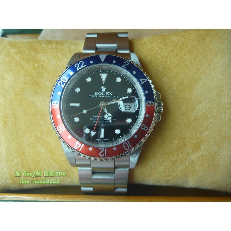 Rolex 16710紅藍圈國內盒單齊全95成新 116710 116520 AP PANER