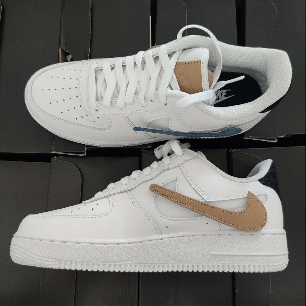 Nike Air Force 1 Low 白色 魔術貼換鉤 運動鞋 休閒鞋 CT2253-100