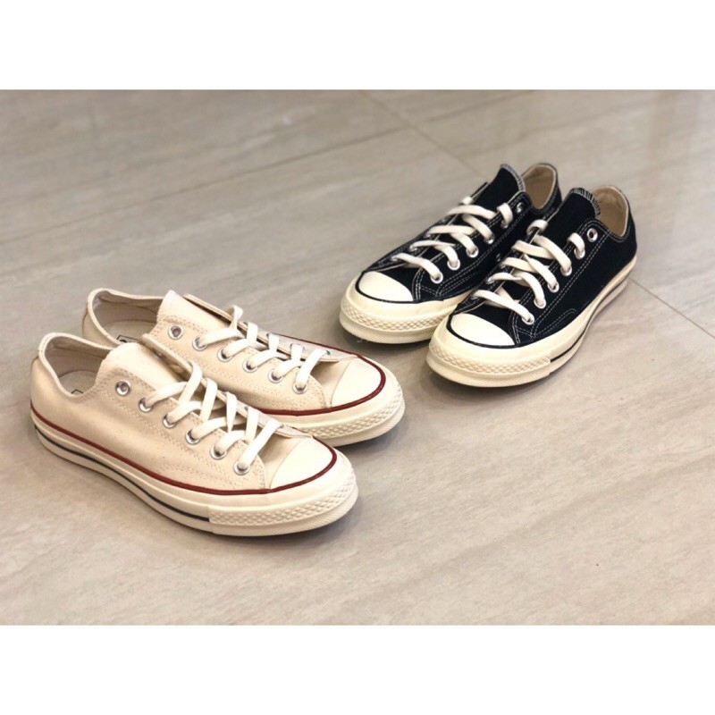 【代購】Converse 1970 黑色/米白 低筒 奶油頭 帆布鞋162058C/162062C
