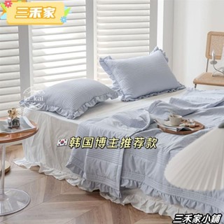 台灣熱銷款🔥雪紡紗涼被三件組 空調被 鋪棉被子 冷氣被 四件組 床蓋 床包四件組 單人雙人 加大 床單 床包涼被組 薄