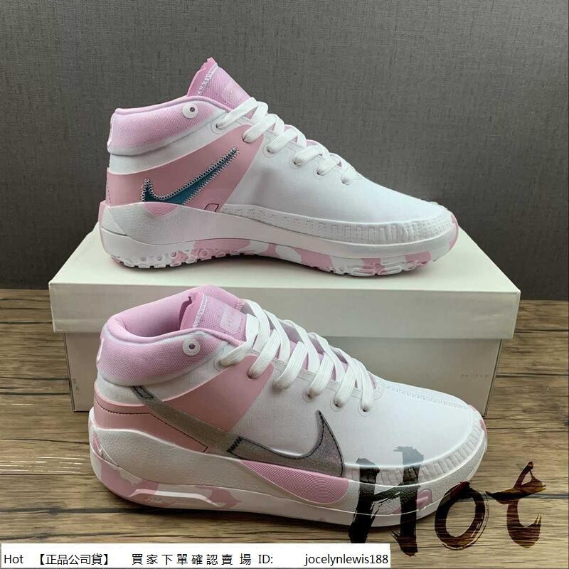【Hot】 Nike Zoom KD13 TB Promo 白粉 杜蘭特 氣墊 緩震 實戰 籃球鞋 DJ3597-100