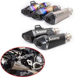↘摩托車機車改裝XMAX 250臺蠍排氣管通用SMAX155卡夢排氣蠍子管六角小阿魯 CBR150 MSX125