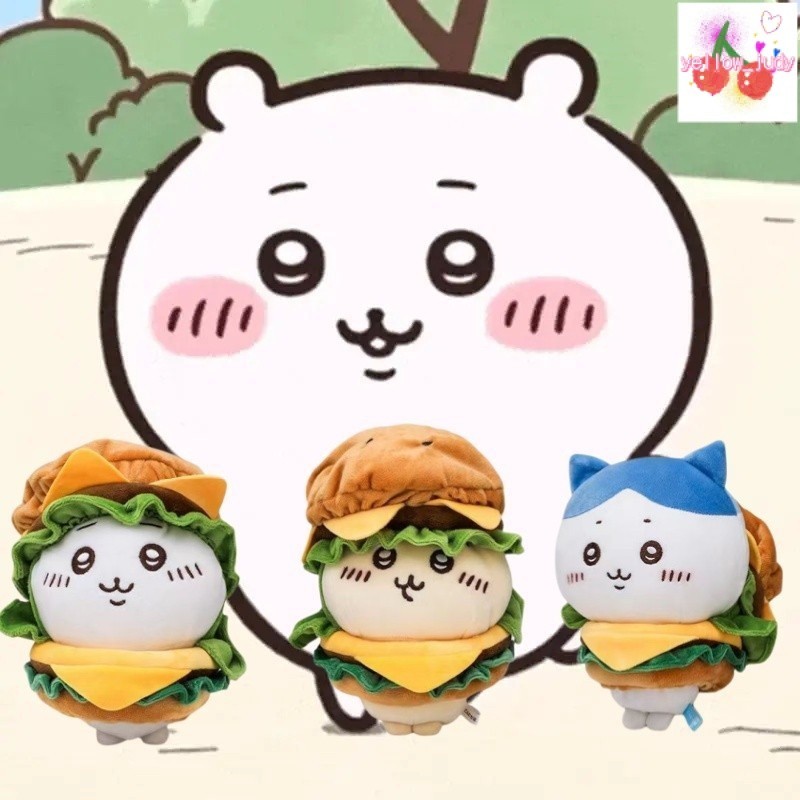 ㉿日本 chiikawa 吉伊卡哇 ちいかわ 烏薩奇 自嘲熊 小八 漢堡🍔 漢堡烏薩奇 漢堡吉伊卡哇 娃娃 公仔 玩
