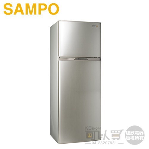 SAMPO 聲寶 ( SR-A25D(Y2) ) 250公升 超值變頻雙門冰箱 -炫麥金