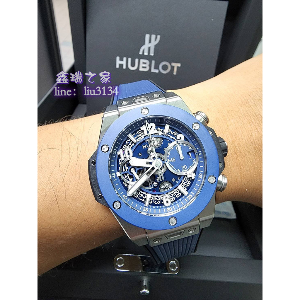 Hublot 宇舶 Big Bang Unico 大爆炸 藍陶瓷 鏤空 441.NL.5171.RX 42mm