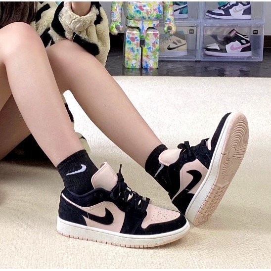 Air Jordan 1 Low "Guava lce" 黑粉 男女款 籃球 DC0774-003 慢跑鞋