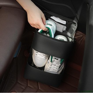天天精品🚐皮革款車用鞋盒 鞋子收納盒 汽車鞋盒 車用鞋子收納 車用收納盒 車用收納盒 車用收納