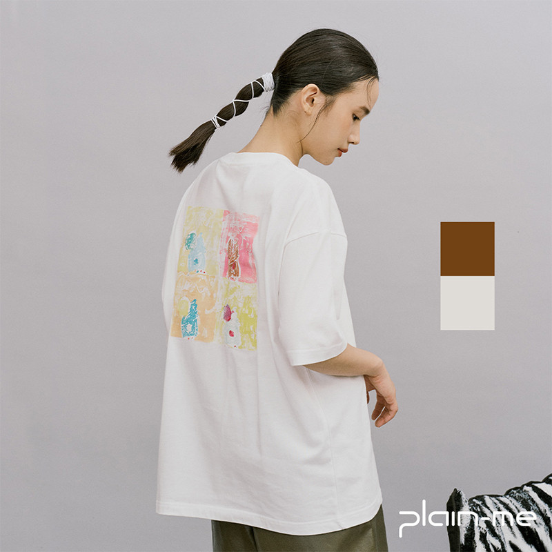 【plain-me】SAAKO end of summer水果蛋糕TEE SAA0112-232 &lt;女款 t恤 短袖上衣