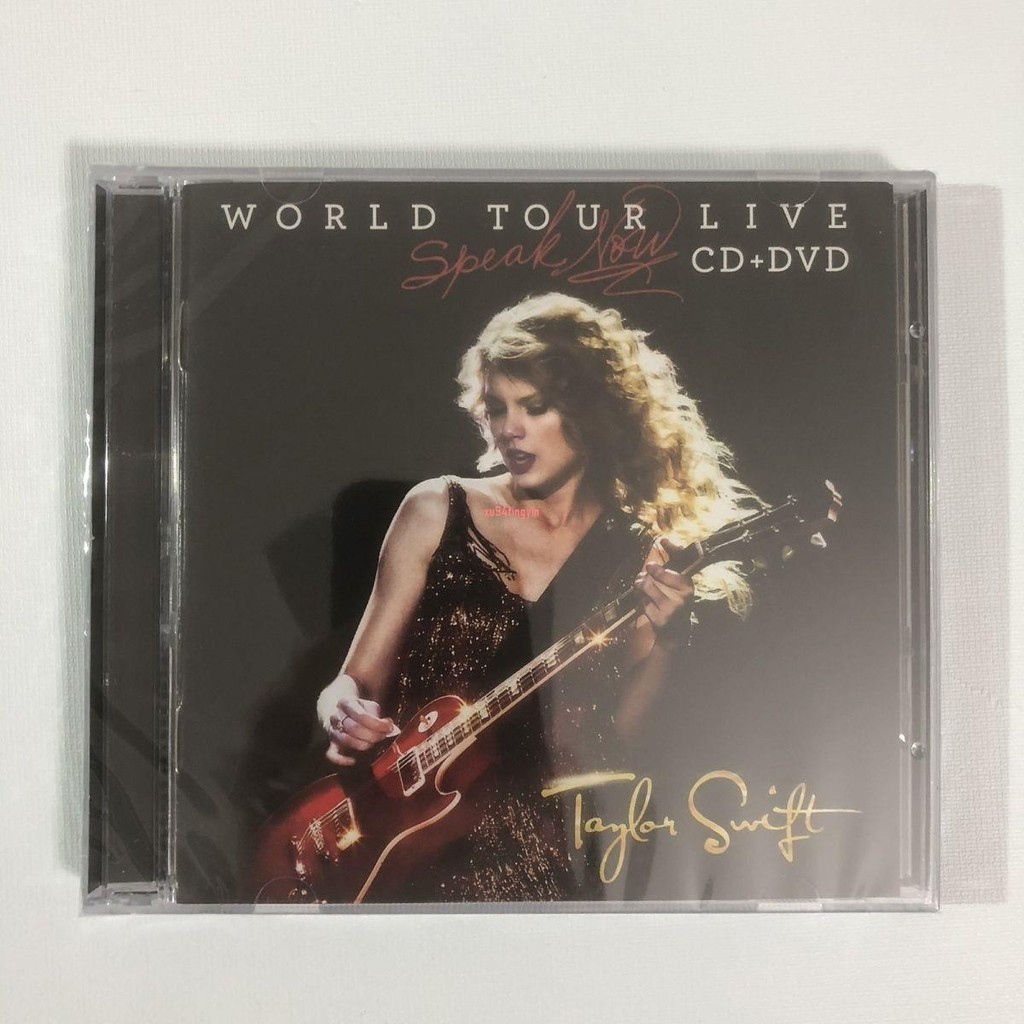 霉霉 Taylor Swift Speak Now World Tour Live CD+DVD 現場專輯＆全新塑封專輯