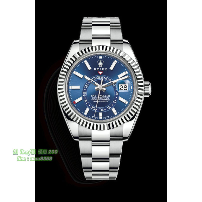 Rolex 勞力士 Sky-Dweller 天行者 (年曆錶) 藍面 326934