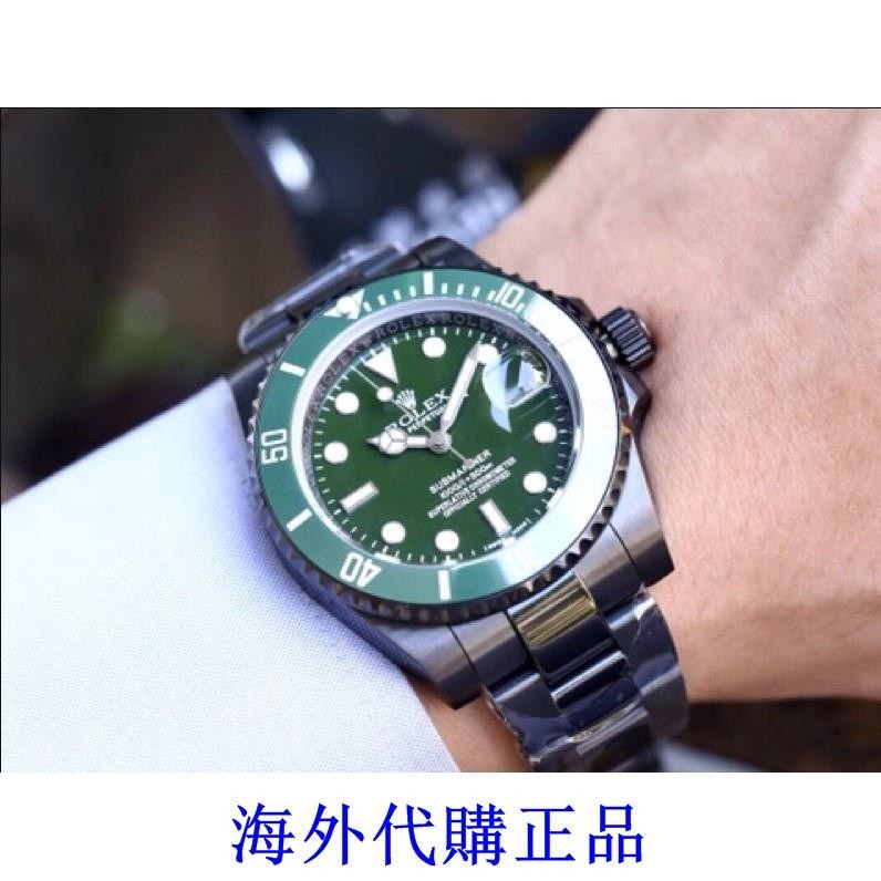 經典款 ROLEX 勞力士手錶 潛行者綠水鬼 時尚潮流腕錶 機械錶 男錶 明星自動機械鋼